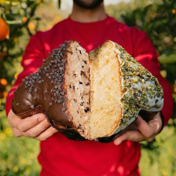 Italian easter colomba